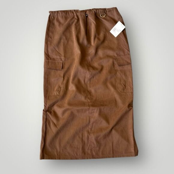 HYFVE Dresses & Skirts - HYFVE Brown Midi Skirt
